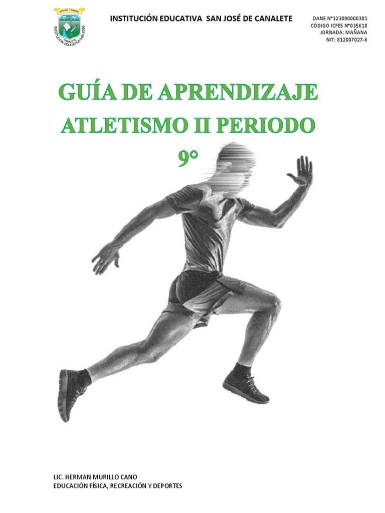 Guía de Educación Física y Atletismo | PDF | Deporte del atletismo ...