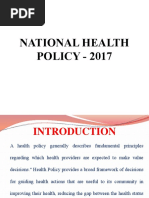 National Health Policy 2017