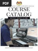 Course Catalogue ADTECShah Alam