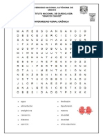 Enfermedad Renal Crónica Sopa de Letras