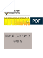 Term 1 LP Maths Grade 12 PDF