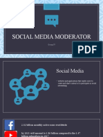 Social Media Moderator - Group4