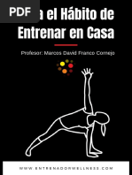 Ebook Crea El Hábito de Entrenar en Casa Entrenador Wellness PDF