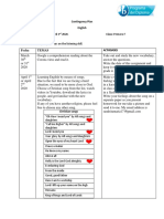 3era Semana. Primero F. Plan de Contingencia Ingles.