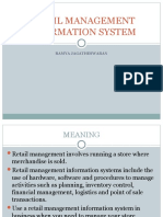 Retail Management Information System