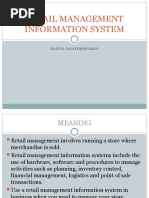 Retail Management Information System