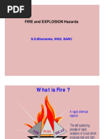 Fire and Explosion Hazards