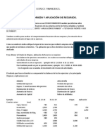 Estado de Origen y Aplicación de Recursos Análisis Financiero.