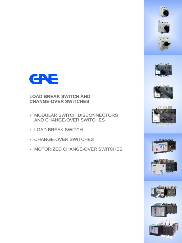 Modular Load Break Switch Overview | PDF | Switch | Electric Power