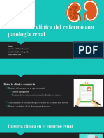 Valoración Clínica Del Enfermo Con Patología Renal Final