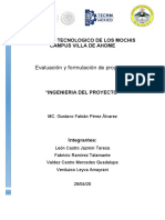 Formulacion y Evaluacion de Proyectos....