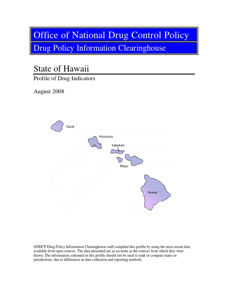 Office of National Drug Control Policy | PDF