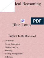 Analytical Reasoning: Blue Lotus