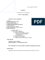 IDD Psihologie Curs Logica Cap 1 Logica Traditionala PDF