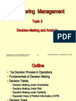 Topic 2 Decision Making