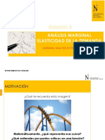 SEMANA 2 - PPT - Análisis Marginal y Elasticidad de La Demanda
