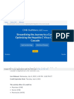 Optimizing The Hepatitis C Virus Care Cascade by CME Outfitters, LLC