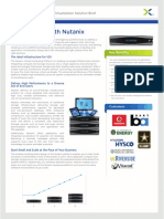 Nutanix VDI Solution Brief PDF
