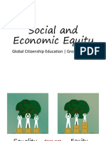 Social and Economic Equity: Global Citizenship Education - Group 3 - II-IT5