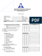 Pt. Berdikari Pondasi Perkasa: Form Checklist Internal Inspection
