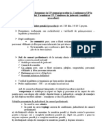 5. Renunţarea la UP (procedură), contin UP la cererea suspect, Terminarea UP, trim în judec (condiţii şi rechizitoriu)