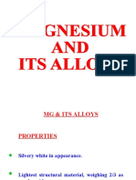 Magnesium & Its Alloys