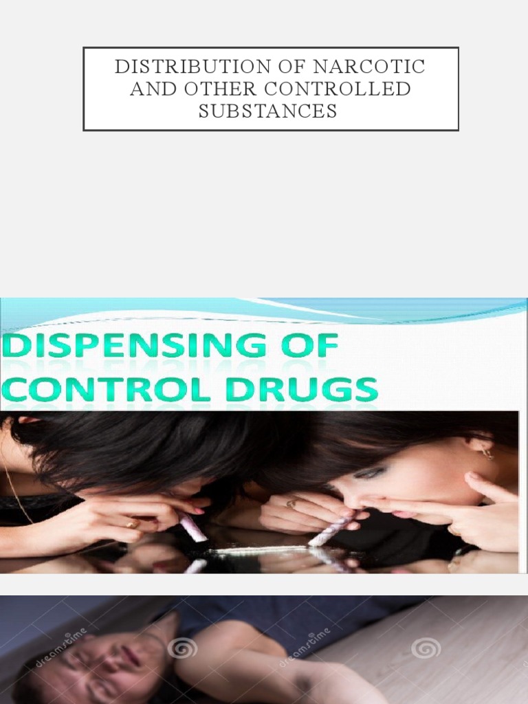 Dispensing of Controlled Drugs PDF