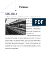 The Railway: Module No. 3105 Roll No. III-JNL-4