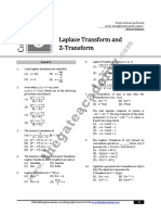Laplace Transform and Z-Transform: Level-1