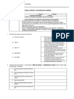 Evaluación Séptimo Año (Primera Unidad)