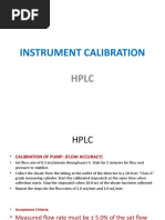 HPLC Calibration Procedure Guide | PDF