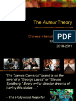 The Auteur Theory: Chinese International School