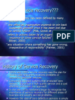 What is Service Recovery