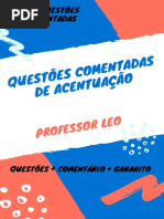 colocao pronominal e acentuaçao