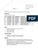 Dawan Resume PDF