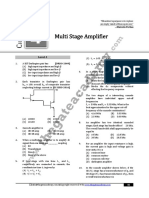 Multi Stage Amplifier: Level-1