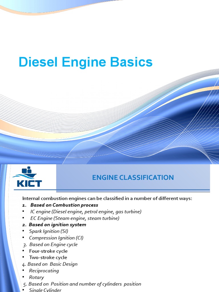 Basic Engine Training | PDF | Internal Combustion Engine | Diesel Engine