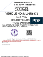 Vehicle Pass