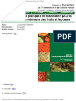 BPF de Transformation Alimentaire PDF