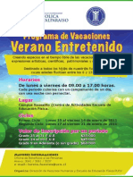 PROGRAMA DE VACACIONES 2011