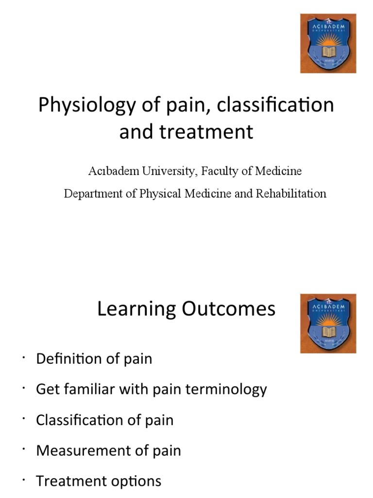 Pain Classification and Management Overview | PDF | Analgesic | Pain