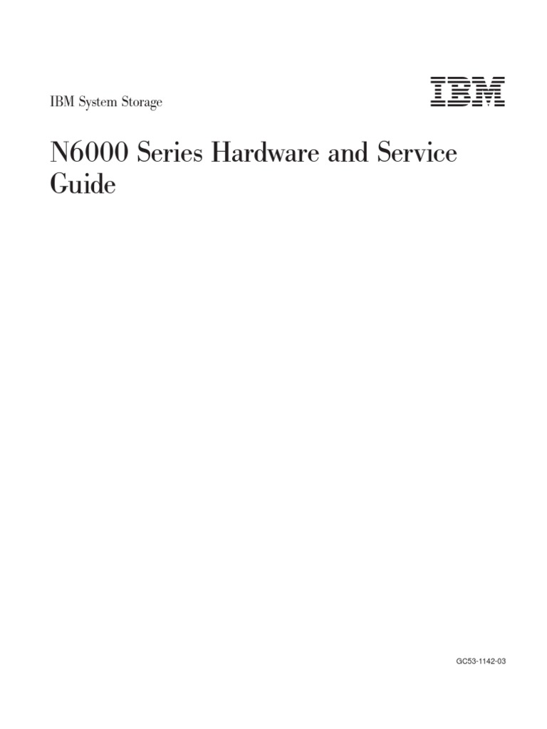 IBM N6K Hardware and Service Guide | PDF | Electrical Connector ...