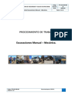 PTS-SSO-MB-008 Excavaciones Manual Mecanico. Rev. 0 PDF