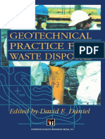 Geotechnical Practice For Waste Disposal 1993 PDF