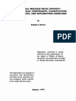 EPITHERMAL PRECIOUS METAL DEPOSITS - D A Mclver (1997) PDF
