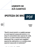 Ipoteza de Broglie