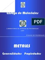 Ensayo de Materiales. Metales