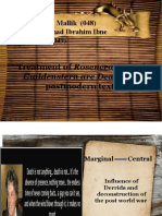 MD - Takit Mallik (048) Muhammad Ibrahim Ibne Tawhid (049) : Treatment of Rosencrantz and Postmodern Text