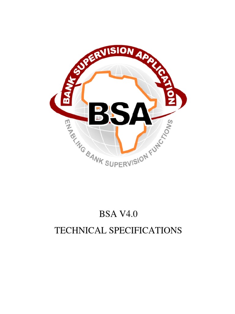 BSA V4.0 Technical Specifications | PDF | Denial Of Service Attack ...
