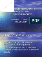 Climate Change & Impact To Plumbing Practice